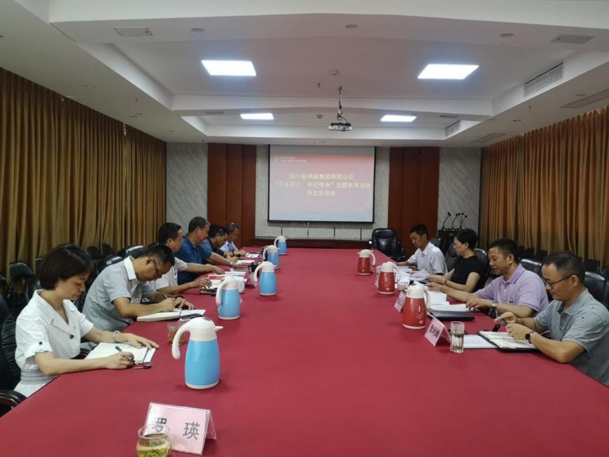 集團公司召開“不忘初心、牢記使命”主題教育活動民主生活會